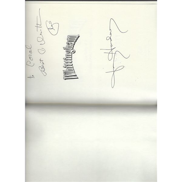 Whittingham Jay Hovdey signed book