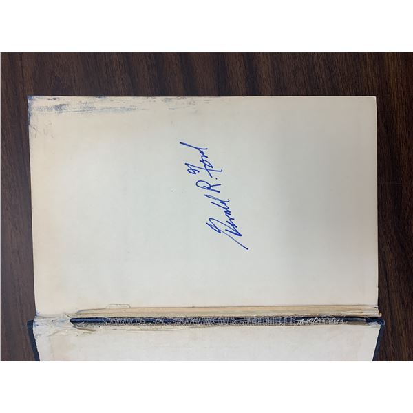 Warren Commission report/book signed by Gerald Ford