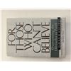 Image 1 : For Those Who Can't Believe Harold M. Schulweis signed book