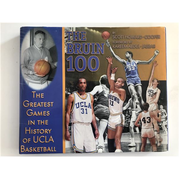 The Bruin 100 signed book autographed by Kareem Abdul-Jabbar