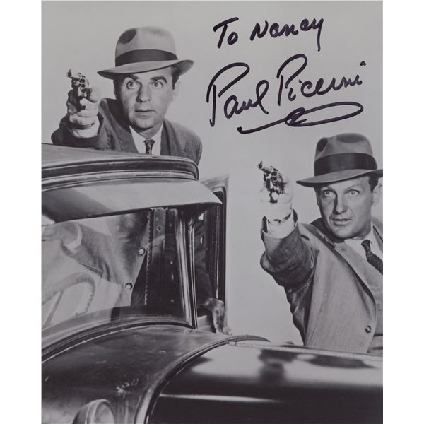 The Untouchables Paul Picerni signed photo