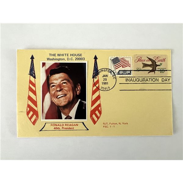 President Ronald Reagan 40th President Commemorative FDC