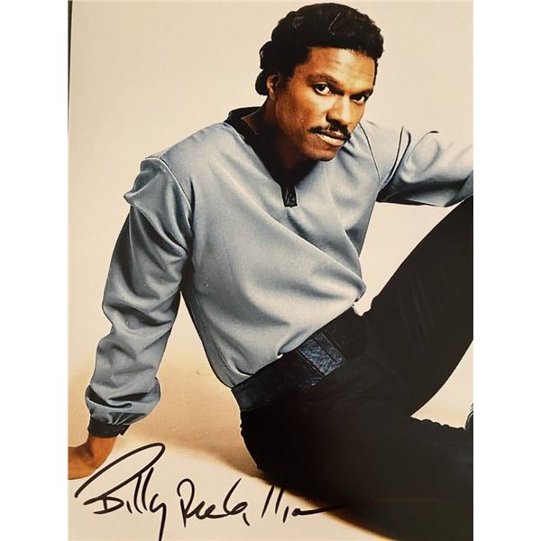 Star Wars Billy Dee Williams signed movie photo
