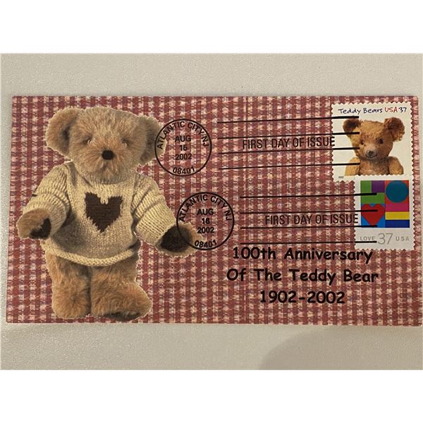 100th Anniversary of the Teddy Bear commemorative FDC