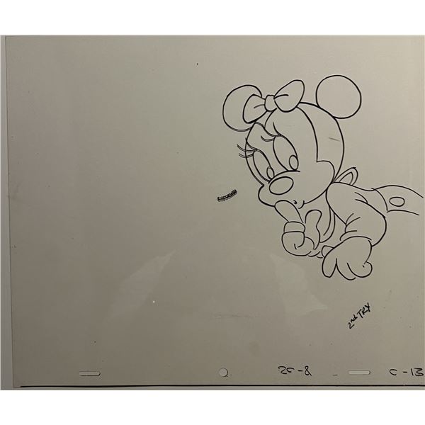 Disney Minnie Mouse sericel