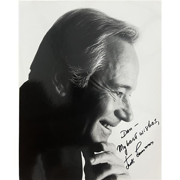 Jack Lemmon signed photo