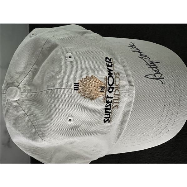 Betty White signed baseball cap