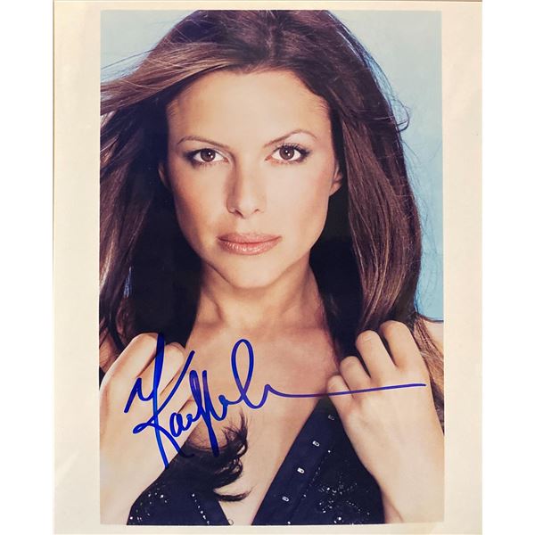 Swamp Thing Kari Wuhrer signed photo