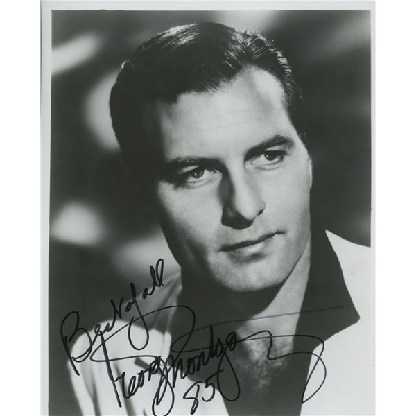 The Texas Rangers George Montgomery signed photo