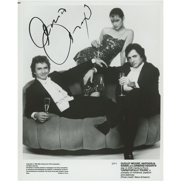 Armand Assante signed "Unfaithfully Yours" movie photo
