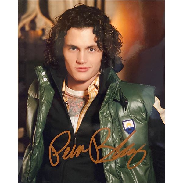 Gossip Girl Penn Badgley signed photo