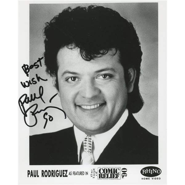 Paul Rodriguez signed photo