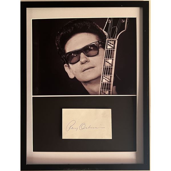 Roy Oribson original signature collage