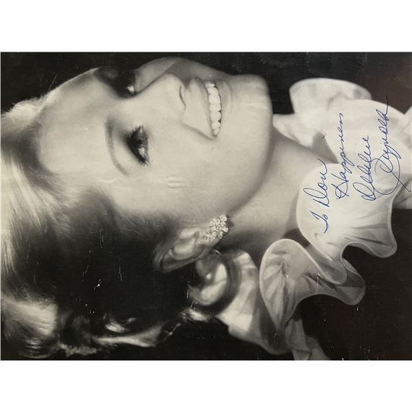 Debbie Reynolds signed photo