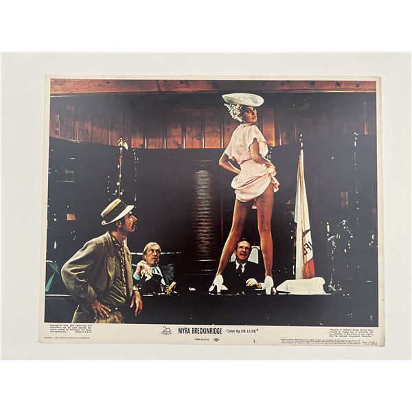 Myra Breckinridge original 1970 vintage lobby card