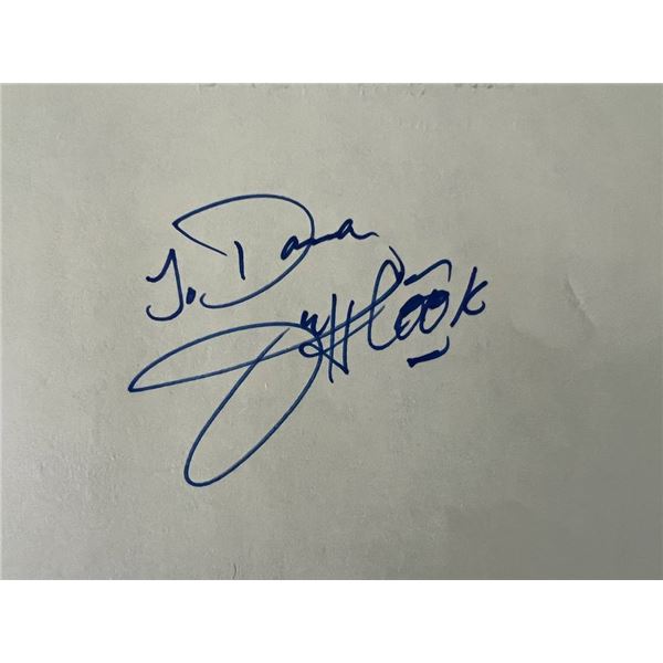 Alabamas Jeff Cook autograph
