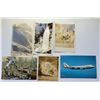 Image 1 : 11) LOT OF 6 VINTAGE PHOTOGRAPHS AND POST