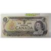 Image 1 : 15) CANADIAN 1973 ONE DOLLAR BANKNOTE WITH
