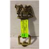 Image 1 : 6 INCH OVERSIZE SOLID BRASS BOTTLE OPENER