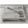 Image 1 : 36 DOZ NEW JOHNSON ROSE ATLANTIS OYSTER FORKS