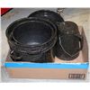 Image 1 : 7 PCS ENAMEL CAMPING POTS