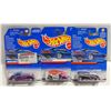 Image 1 : LOT OF 3 HOT WHEELS PURPLE CARS
