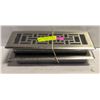 Image 1 : PACK OF 2 DECOR GRATES 3X10 INCHES LOW PROFILE