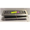Image 1 : PACK OF 2 DECOR GRATES 3X10 INCHES LOW PROFILE
