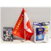 Image 1 : OLYMPIC HOCKEY CAR FLAG& DON CHERRY