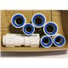 Image 1 : 3 X 1" & 3 - 3/4" PVC QUICK CONNECT COUPLERS