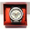 Image 1 : BMM MENS STAINLESS STEEL WATCH WHITE NEW