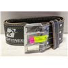 Image 1 : NEW PROFITNESS LEATHER WEIGHT LIFTING BELT