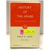 Image 1 : VINTAGE A HISTORY OF THE ARABS HARDCOVER BOOK