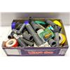 Image 1 : BOX OF NEW PVC IRRIGATION FITTINGS