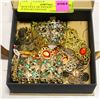 Image 1 : BOX FULL OF ESTATE JEWELRY-ESTATE