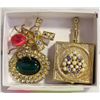 Image 1 : VINTAGE PILL BOX, SPIDER, WINDMILL & LARGE GREEN