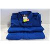 Image 1 : 3 NEW NOMEX FR SHIRTS ROYAL BLUE 2X-LARGE