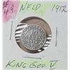 Image 1 : 4) NEWFOUNDLAND 1912 DIME WITH KING GEORGE V,