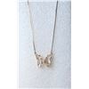 Image 1 : 21) BOX LINK GOLD TONE 20" NECKLACE WITH