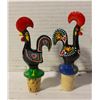 Image 1 : 2 PORTUGUESE GOOD LUCK BOTTLE STOPPER - ESTATE