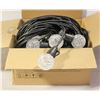 Image 1 : NEW 100FT CRYSTAL GLOBE STRING LIGHTS