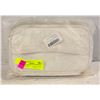 Image 1 : BRAND NEW WHITE CHECKERED MAKEUP BAG