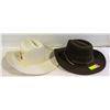 (2) COWBOY HATS: SOMBREROS MONTANA
