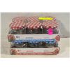 Image 1 : 2 CASES OF JAM JARS