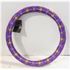 STEERING WHEEL COVER- PURPLE & YELLOW