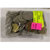 2.5LBS BAG OF VARIOUS OLD WORLD COINS