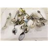 LOT OF VARIOUS OLD COLLECTORS SPOONS
