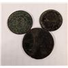 Image 2 : 3 OLD CANADA PENNY TOKENS
