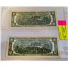 Image 2 : 2X$2 US NOTES CONSECUTIVE #S