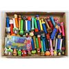 Image 1 : FLAT OF PEZ DISPENSERS - COLLECTION